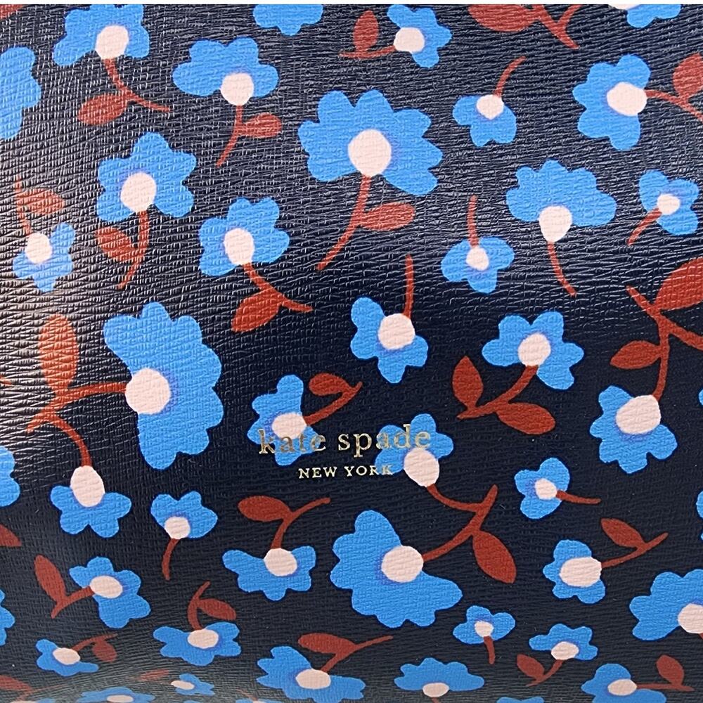Kate Spade New York Large Molly Party Floral PVC Tote Bag - Picture 6 of 14